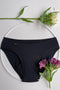 Čierne menštruačné nohavičky na spanie s predĺženou vložkou
