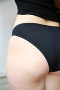 Kvalitné menštruačné nohavičky s merino vlnou, zadná časť